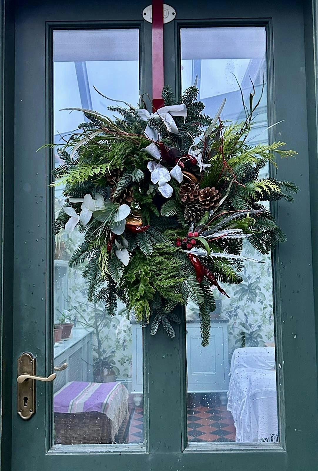 Christmas wreath workshop