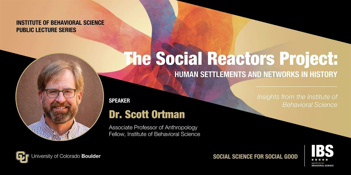 Institute of Behavioral Science Public Lecture Series
