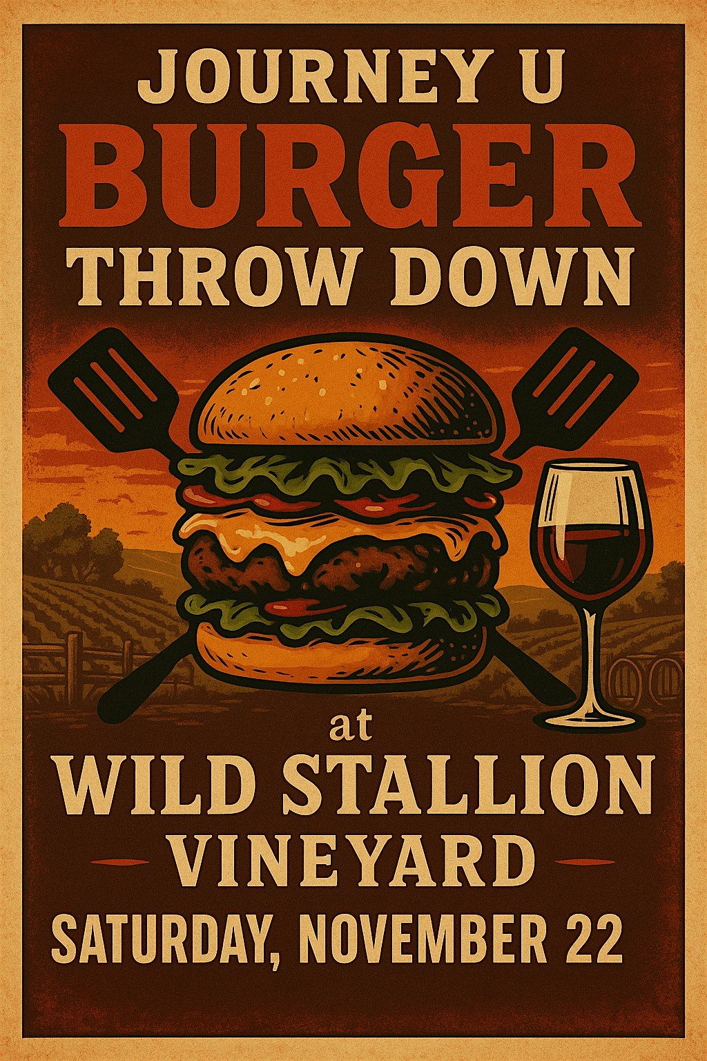Journey U - Burger Throwdown