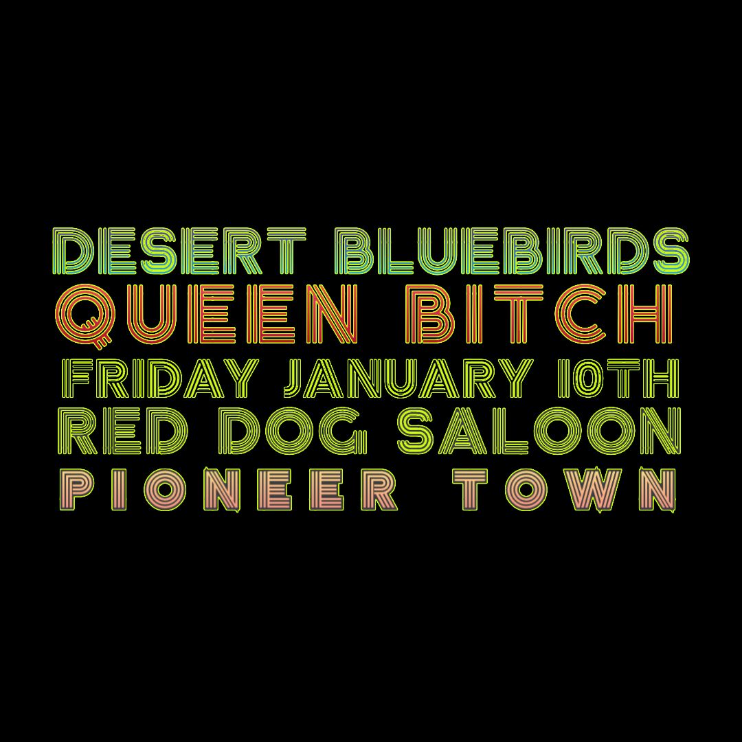 Pioneer Town Presents: Neil Young & Spiders From Mars at Red Dog Fri. Jan 10th. 