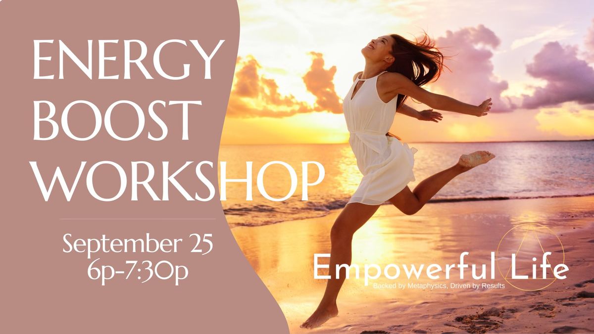 Energy Boost Workshop