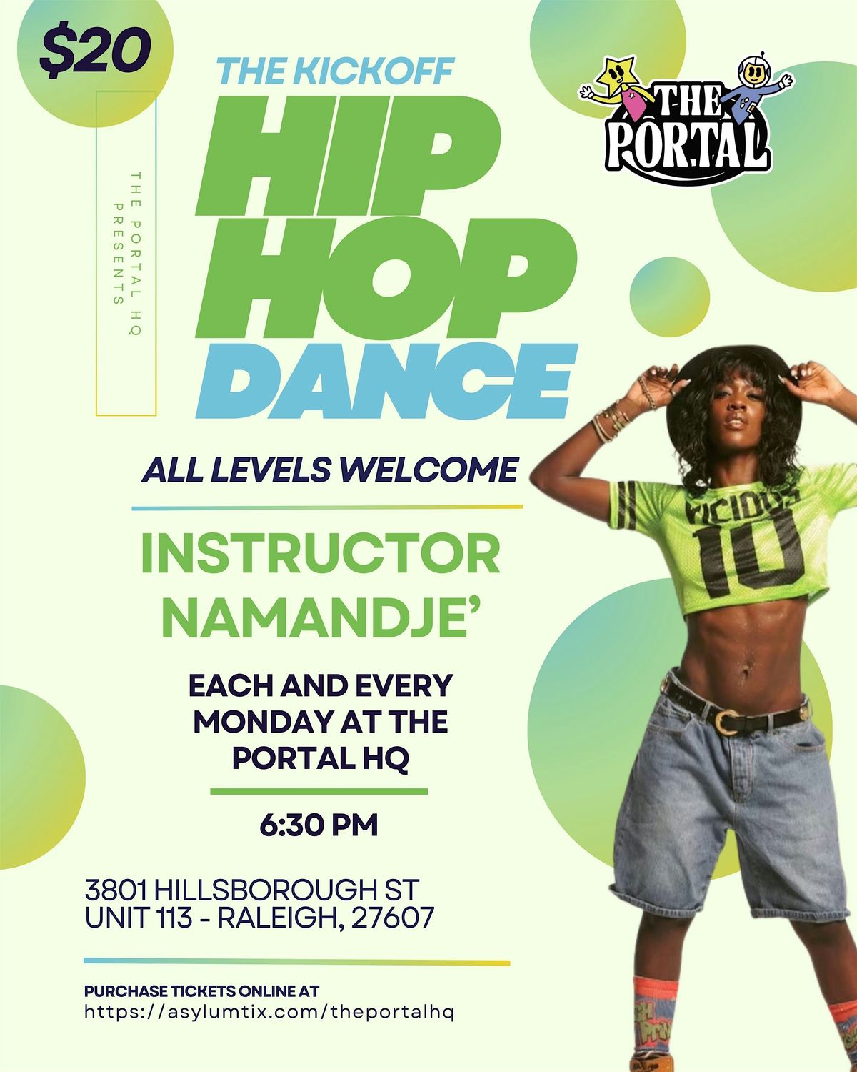 The Kick Off: Hip Hop Dance Class