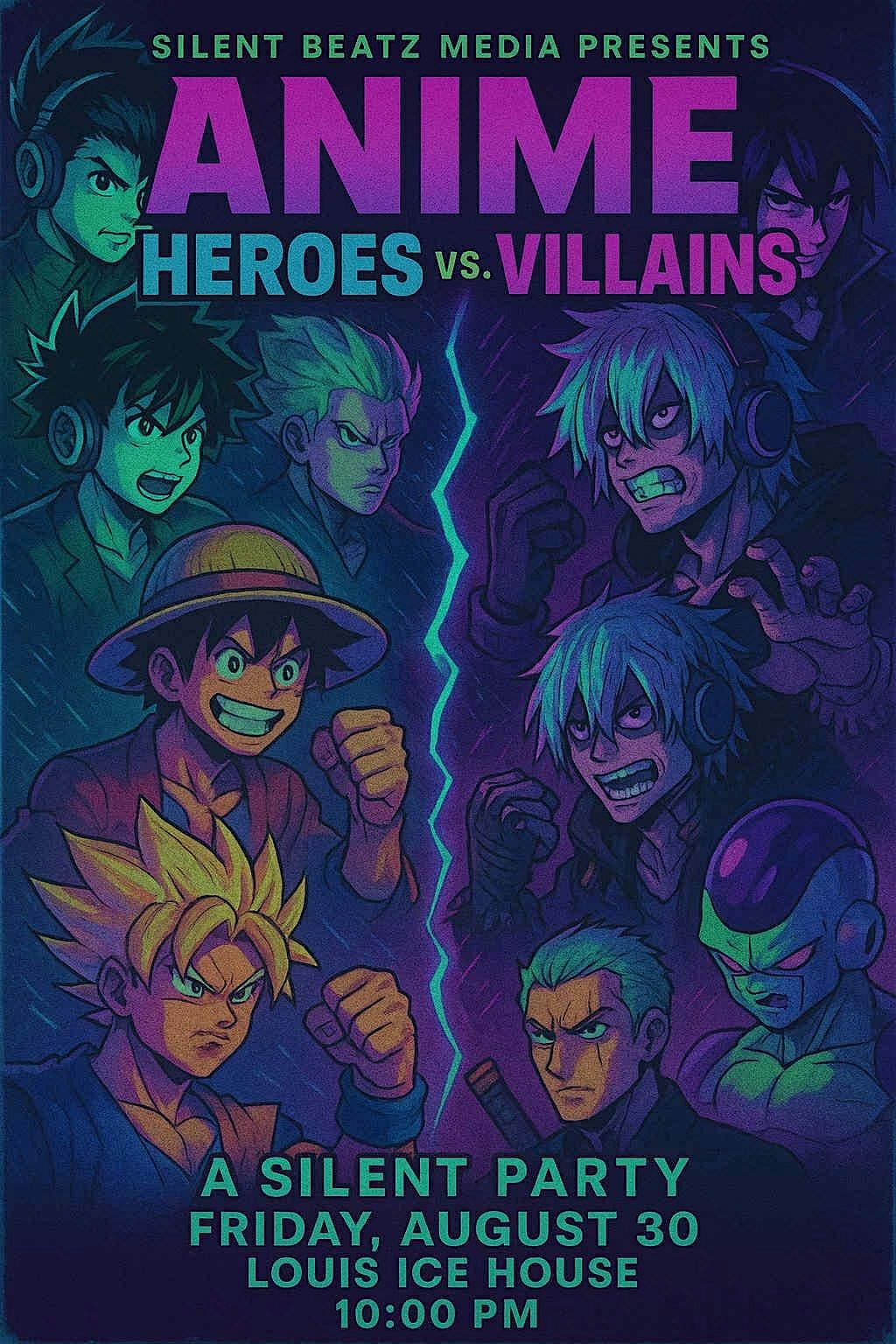 Silent Beatz Media Presents : Anime : Hero\u2019s Vs Villians