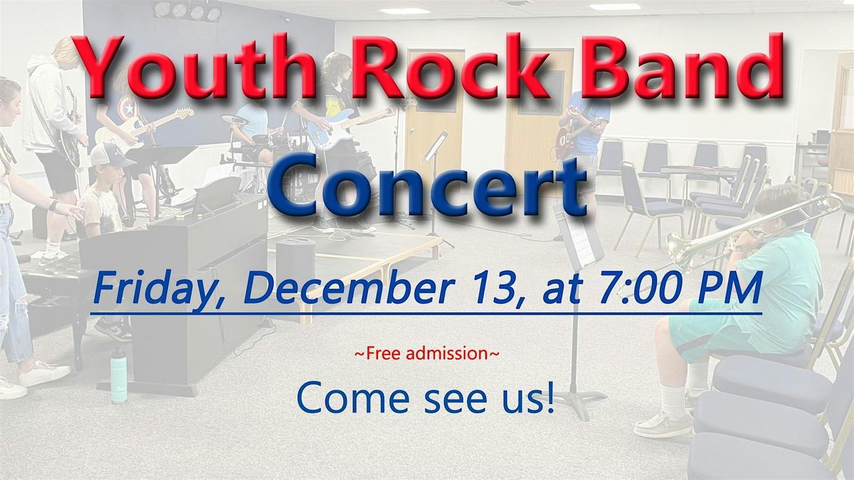 Youth Rock Band Concert