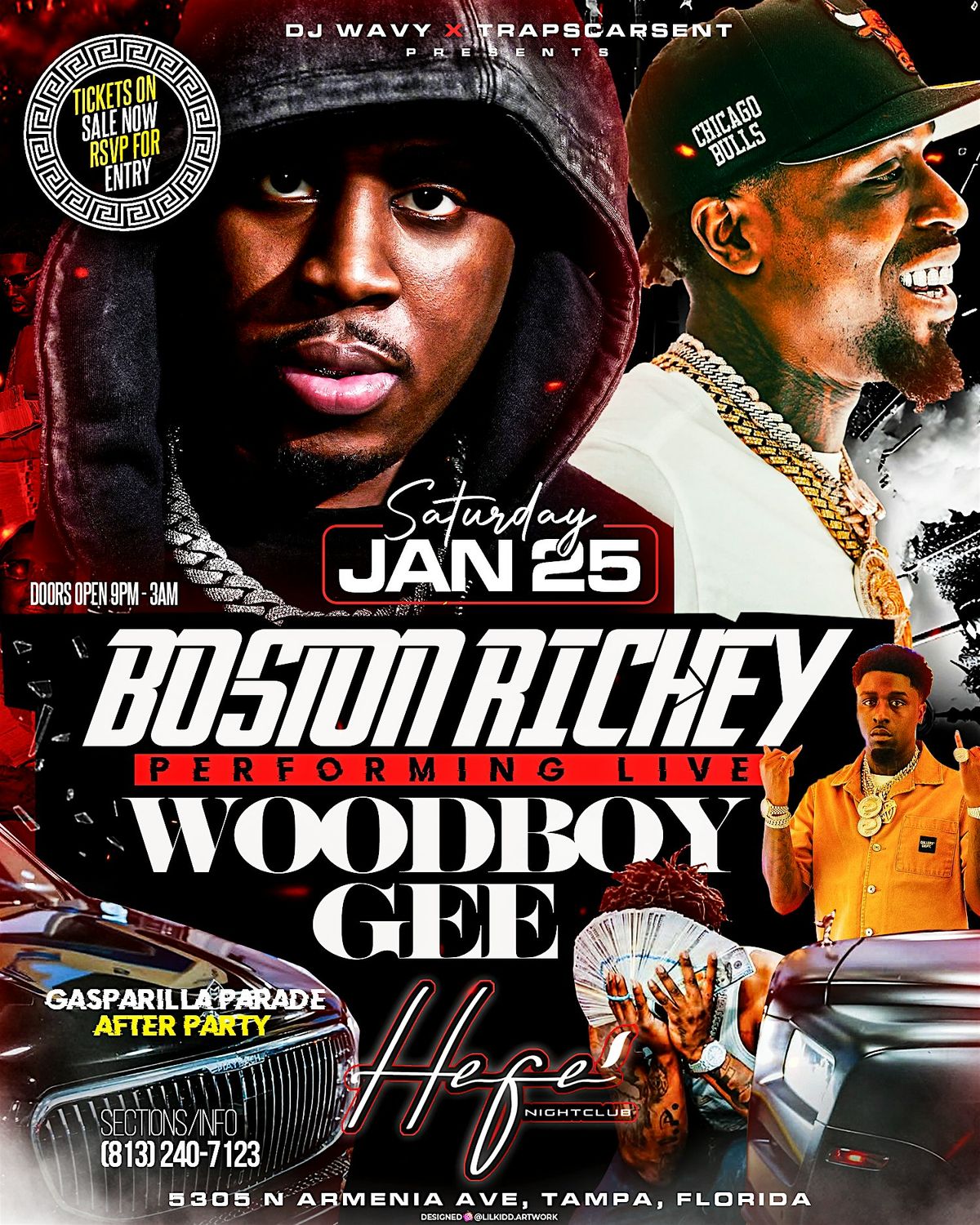 BOSTON RICHEY + WOODBOY GEE @ HEFE | SATURDAY JAN 25TH