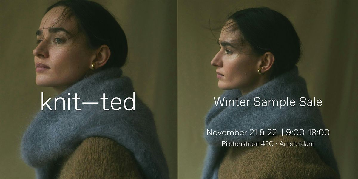 Knit-ted Sample Sale AW24