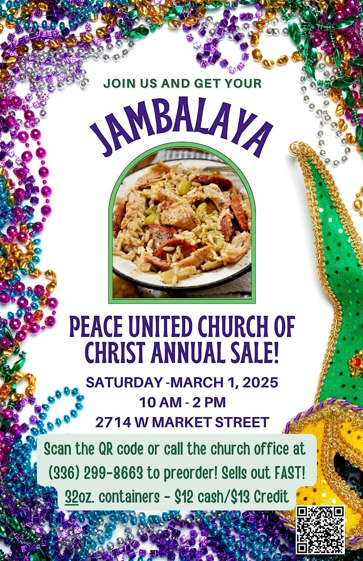 Annual Jambalaya Sale