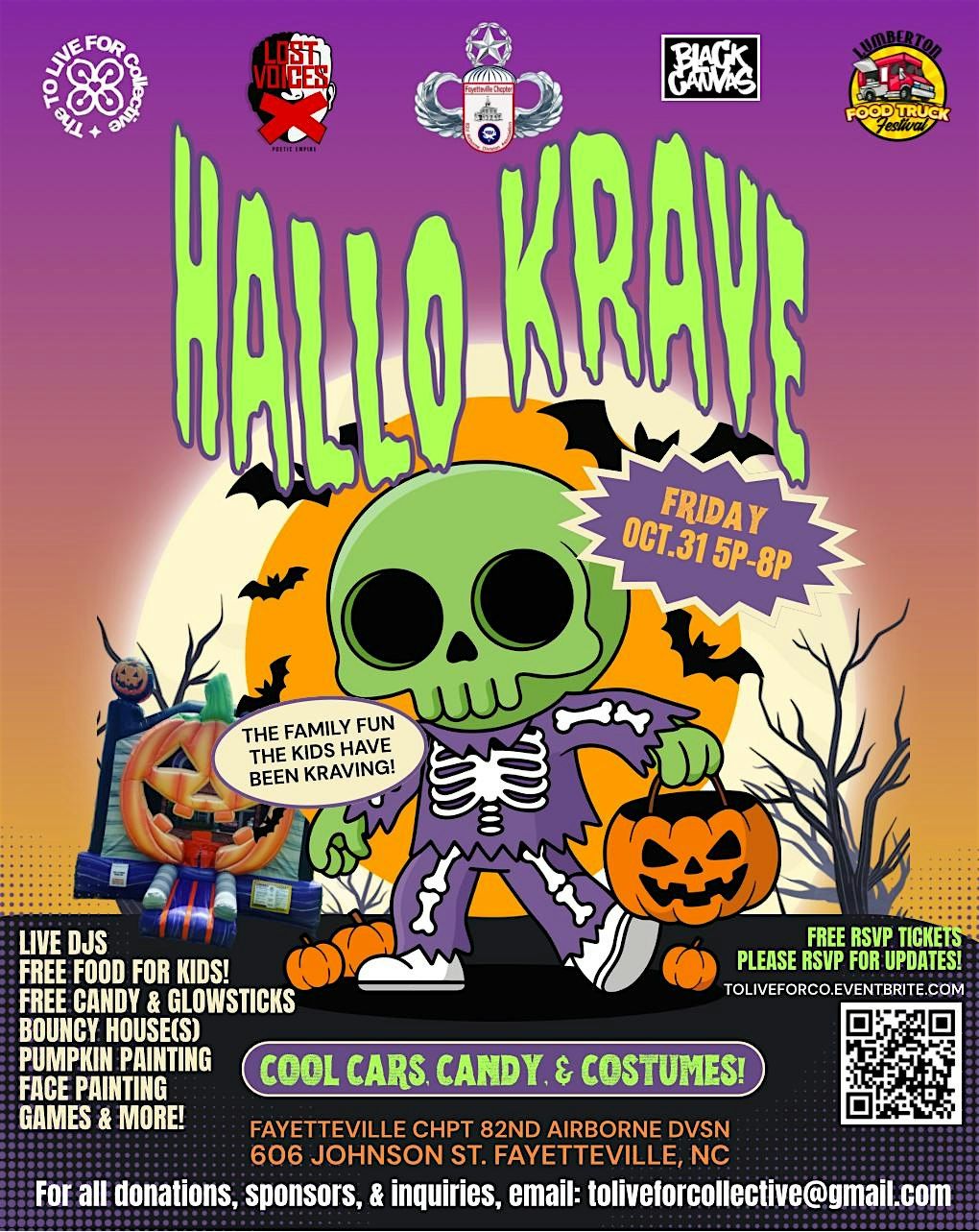 HALLO KRAVE (FOR KIDS & THE ENTIRE FAMILY)