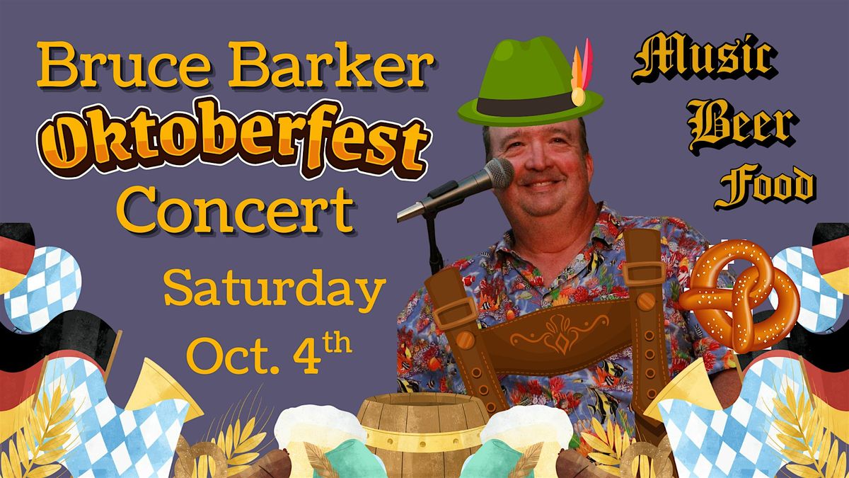 Bruce Barker - Oktoberfest Concert @ MashCraft