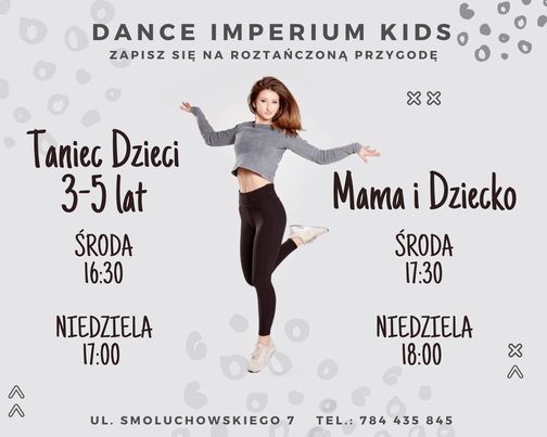 Dance Imperium Kids 3 5 Lat Dance Imperium Poznan Poznan 31 March 2021