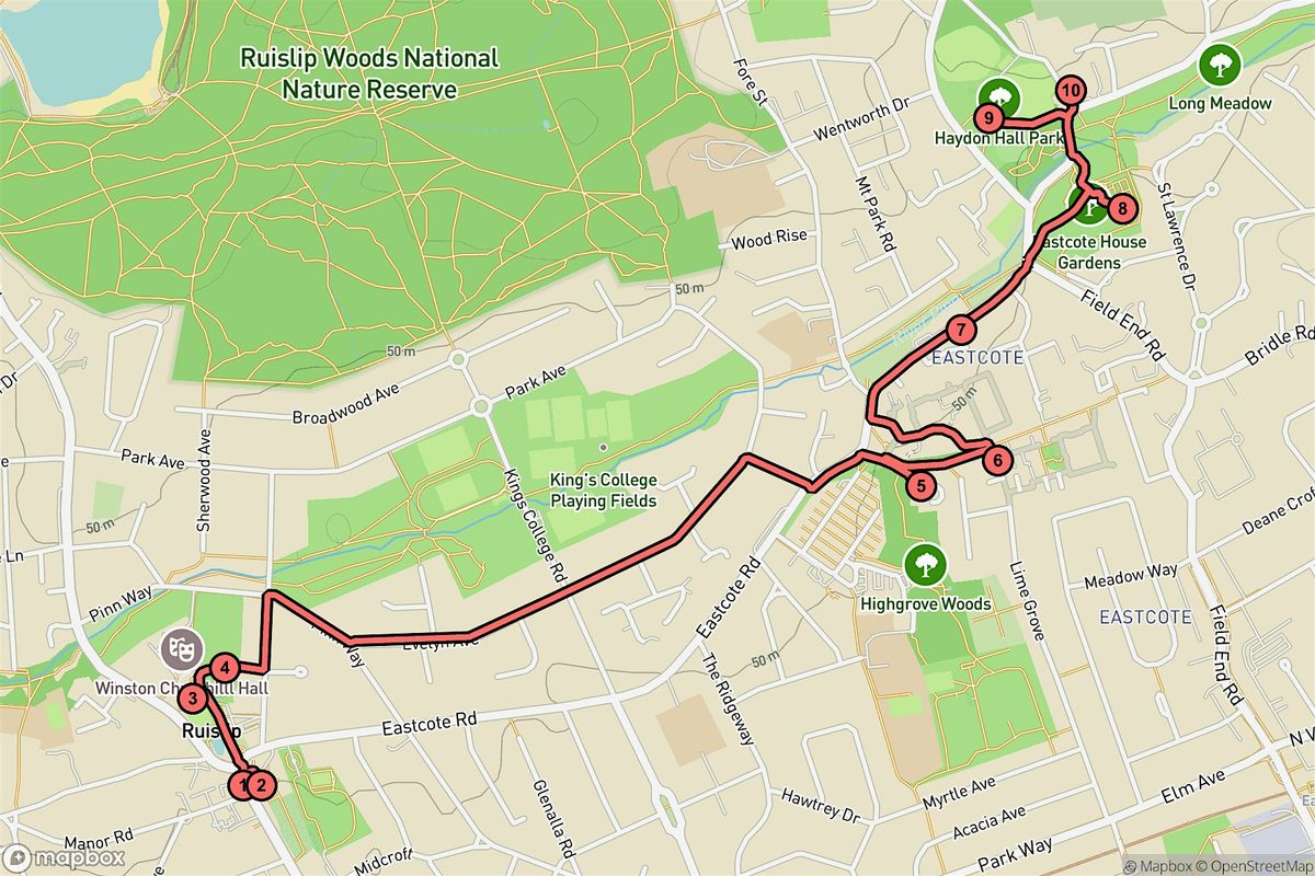 Slough Audio Tour: The Timeworn Taverns and Heritage Trail of Ruislip & Eastcote