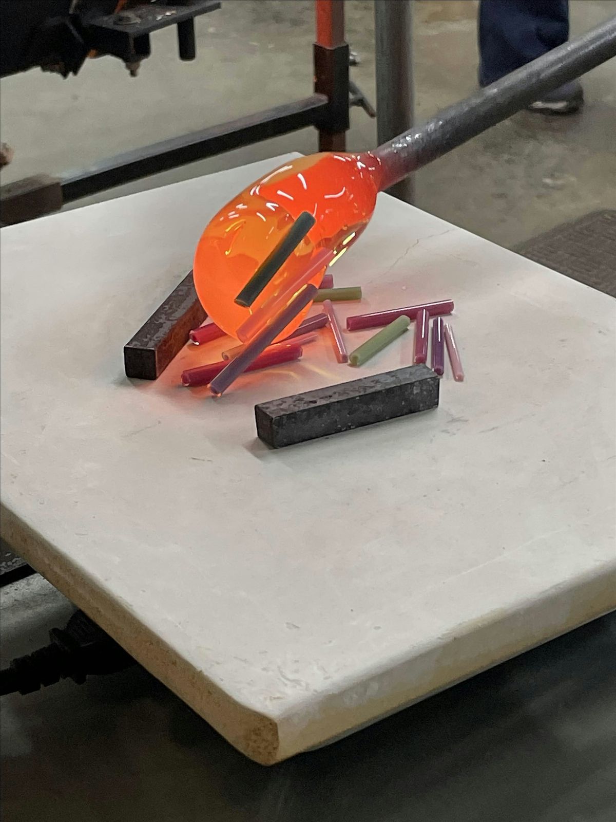 Glassblowing Cabrillo Arts Extension Class