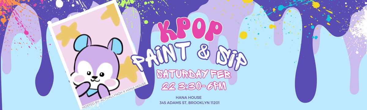 K-Pop Paint & Sip: Happy Jhope Day!