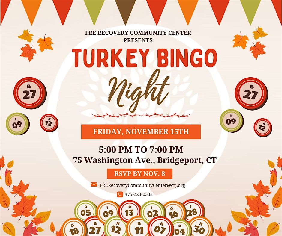 Turkey Bingo Night!