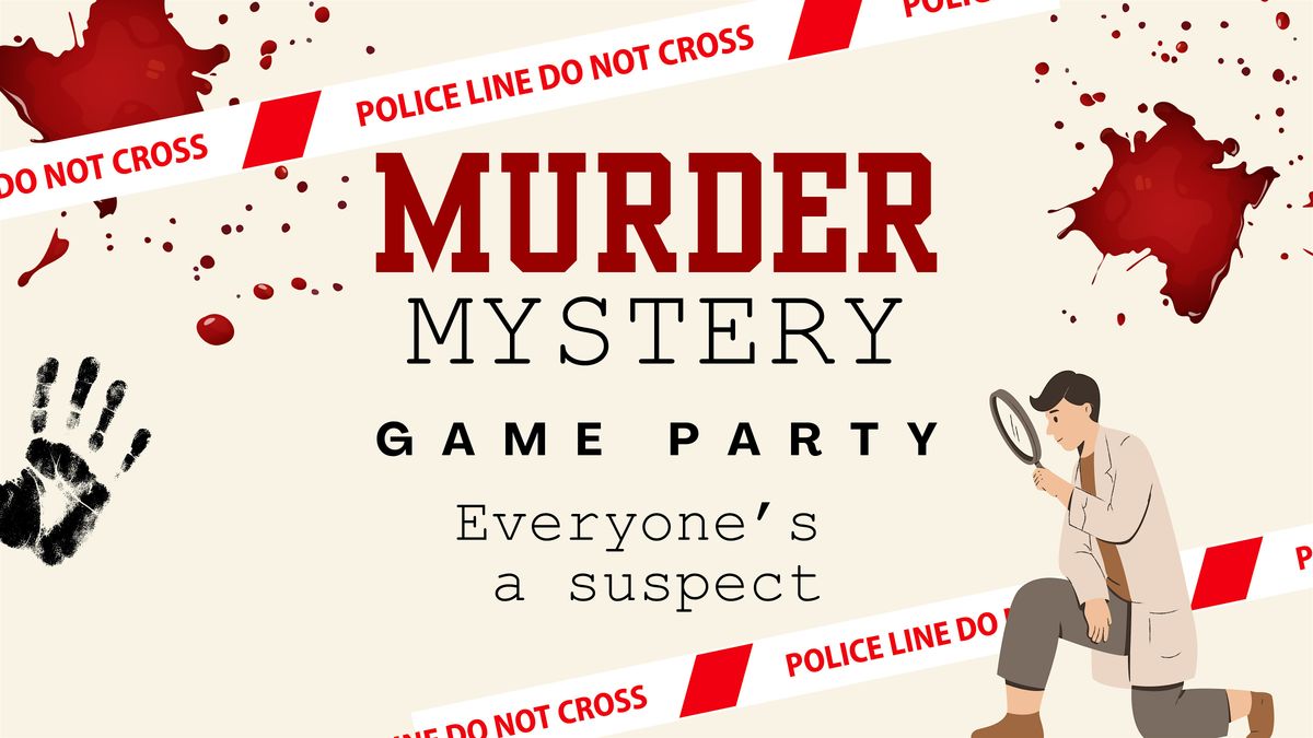 M**der Mystery Game Night \u2014 Board Games & Whodunits!