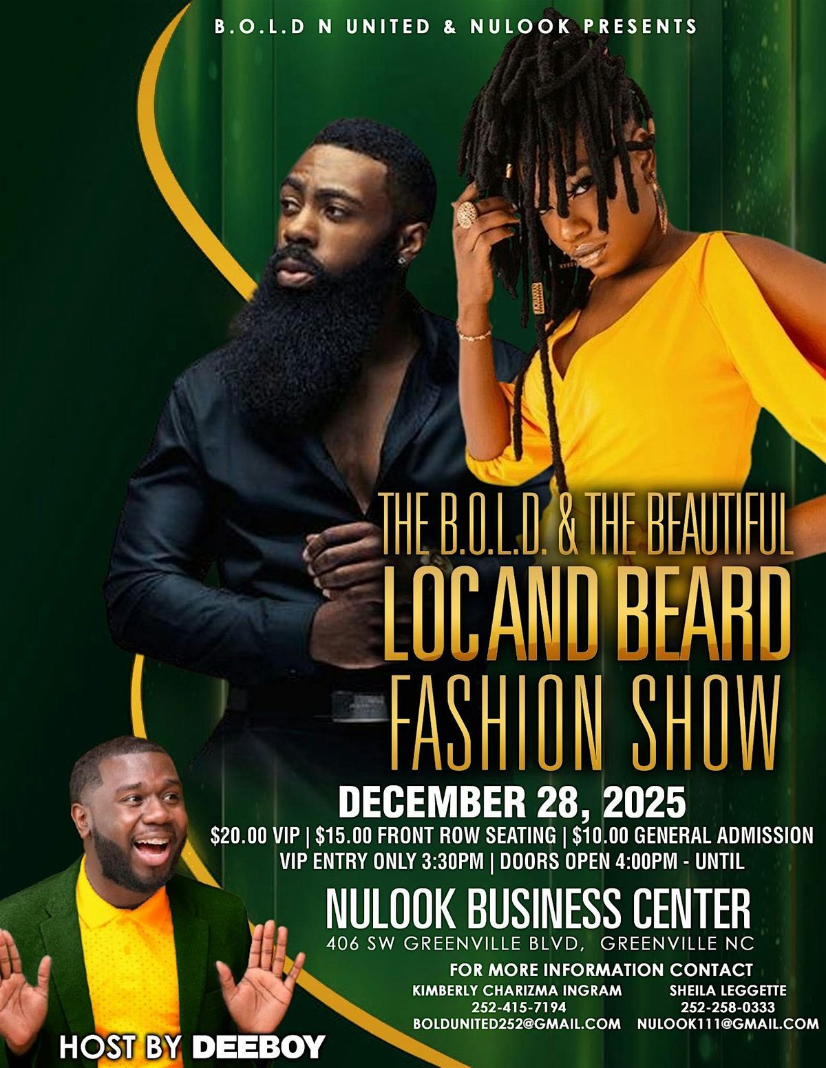 The B.O.L.D and The Beautiful Locs and Beard Fashion Show