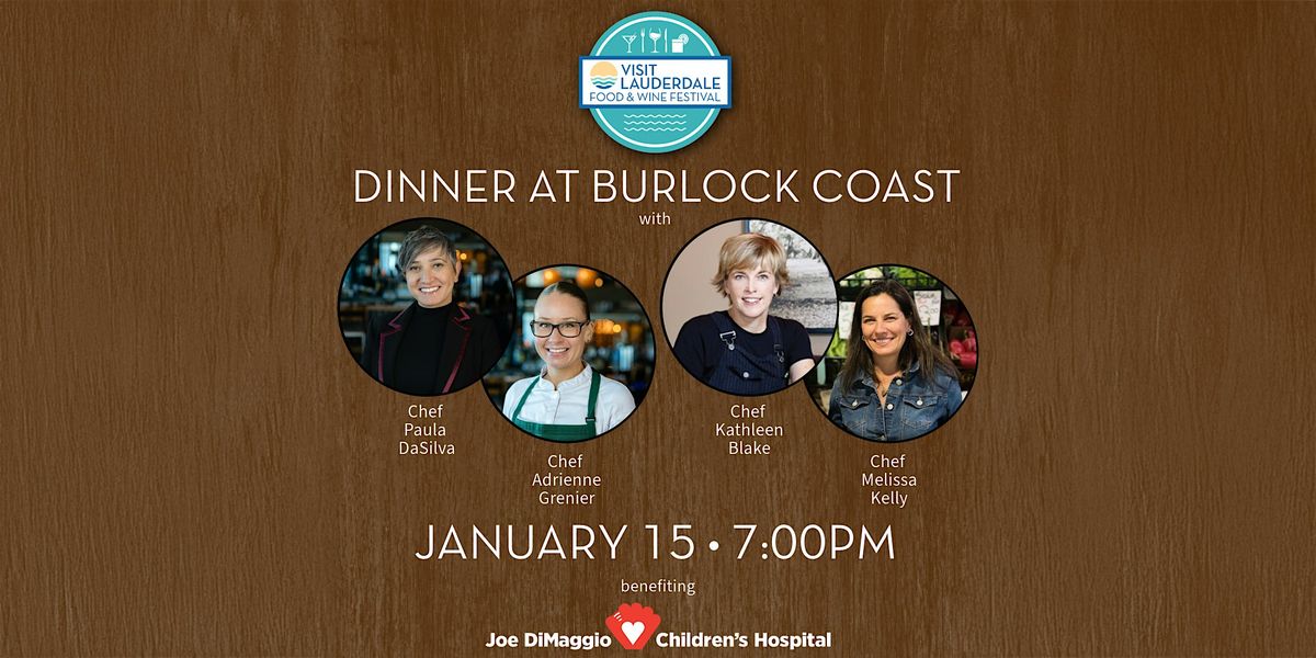 Collaboration Dinner at Burlock Coast