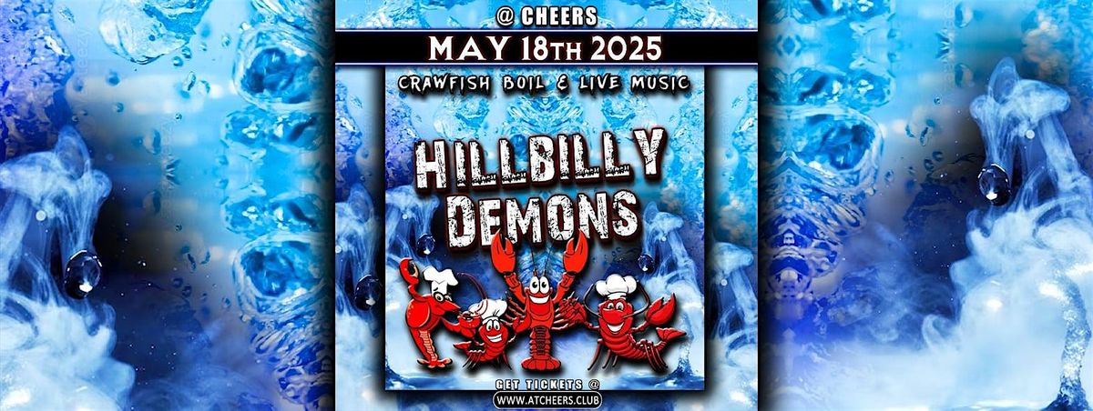 @ Cheers The 4th Annual Hillbilly Crawfish Boil, Cajun Food and Live Music