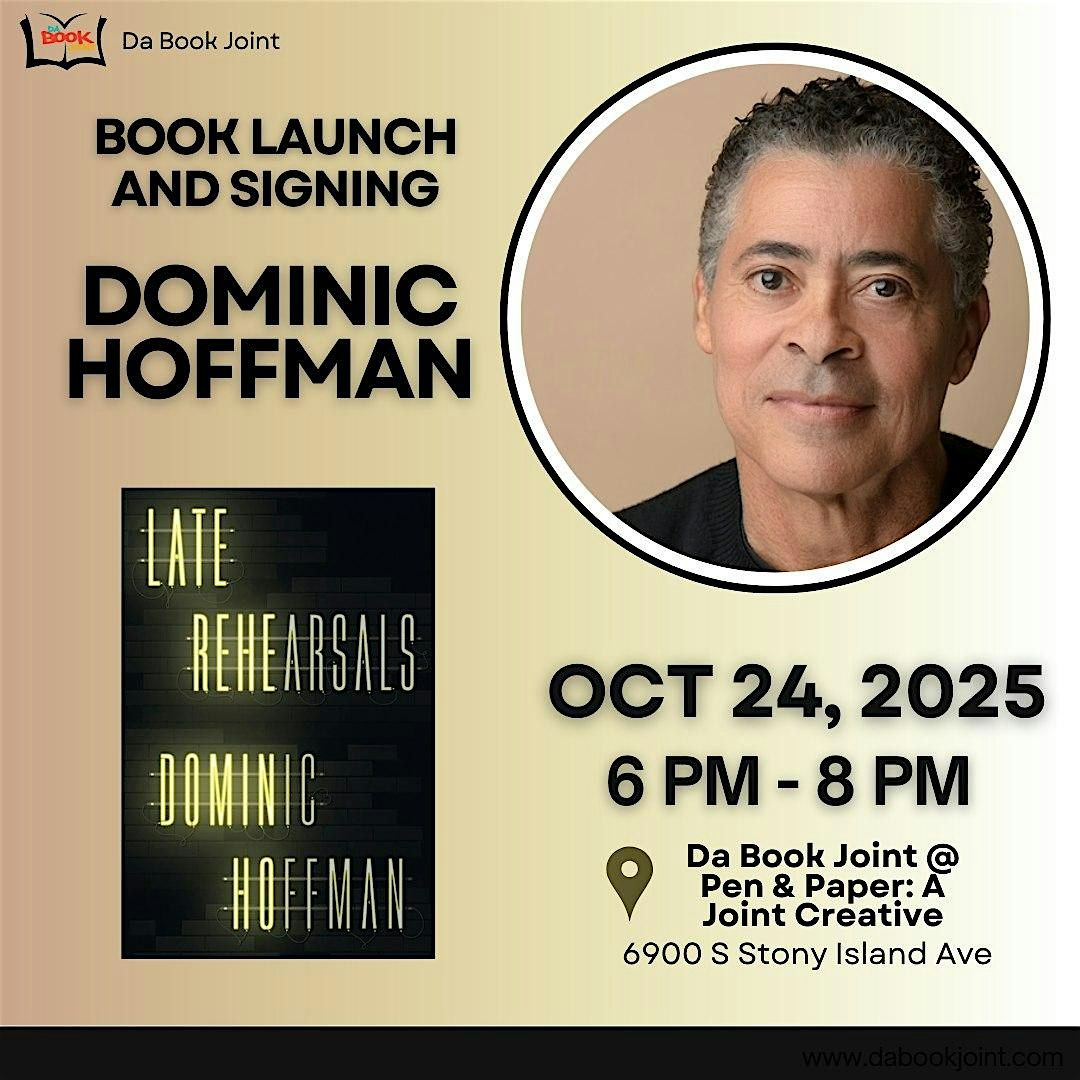 Dominic Hoffman Book Launch & Signing