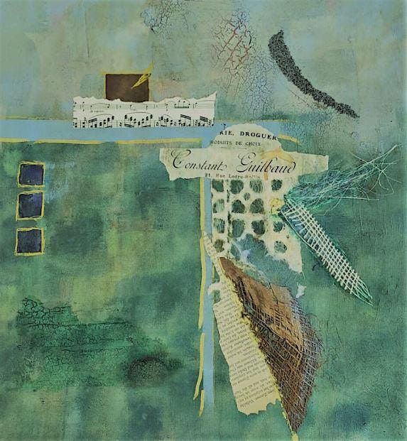 Malerei und Materie. Freie Fantasien mit Acryl Mischtechnik