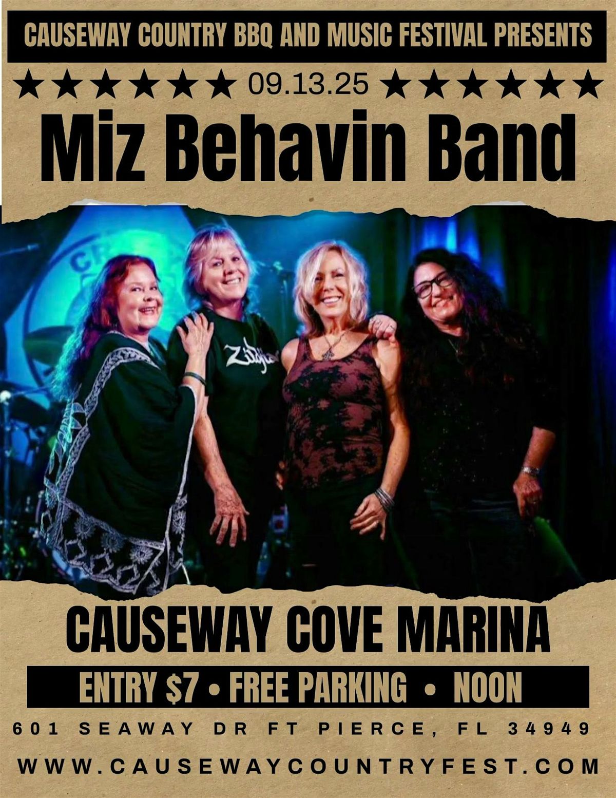 Miz Behavin Band Sept 13