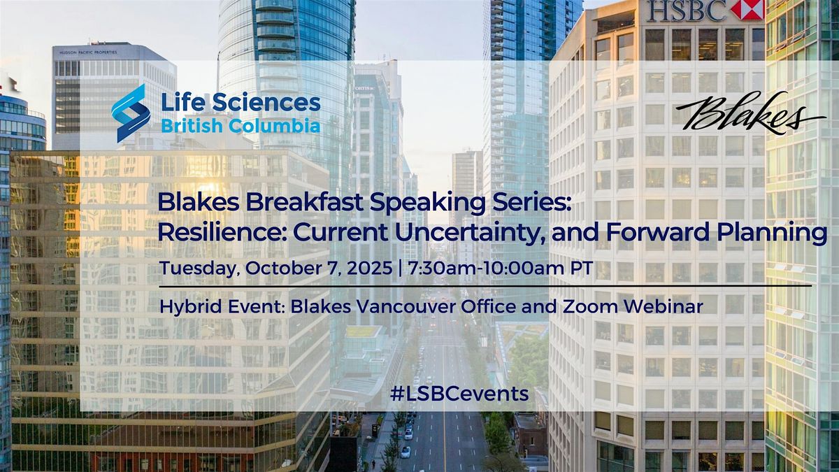 Blakes Breakfast Speaking Series