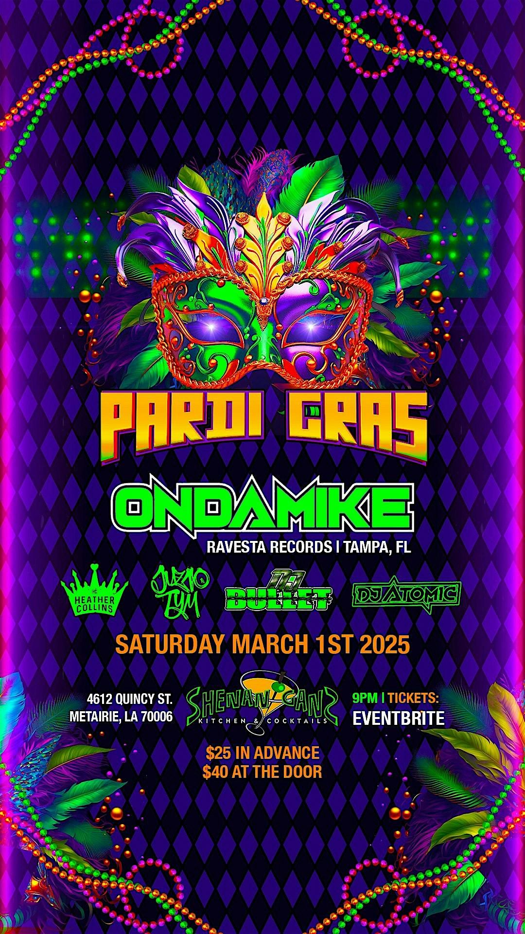 Pardi Gras @Shenaniganz