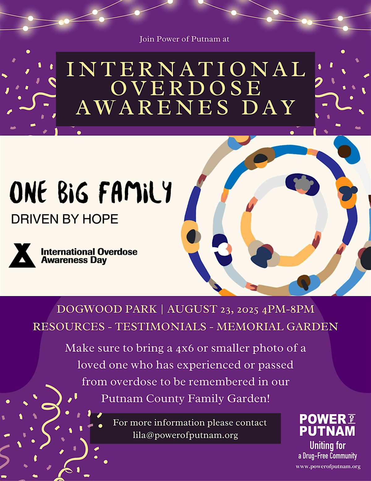 International Overdose Awareness Day