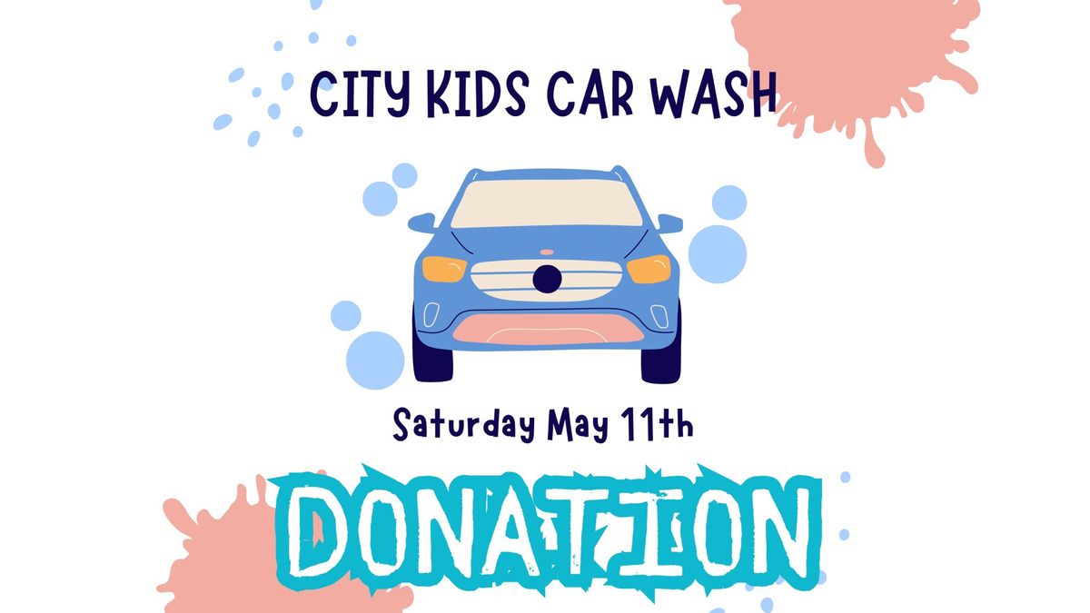 City Kids Car Wash! 
