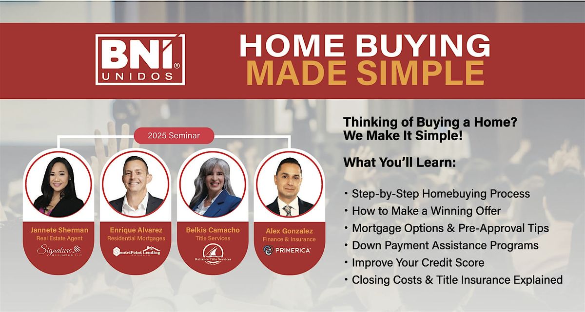 Seminar 2025          Home Buying                               Make Simple