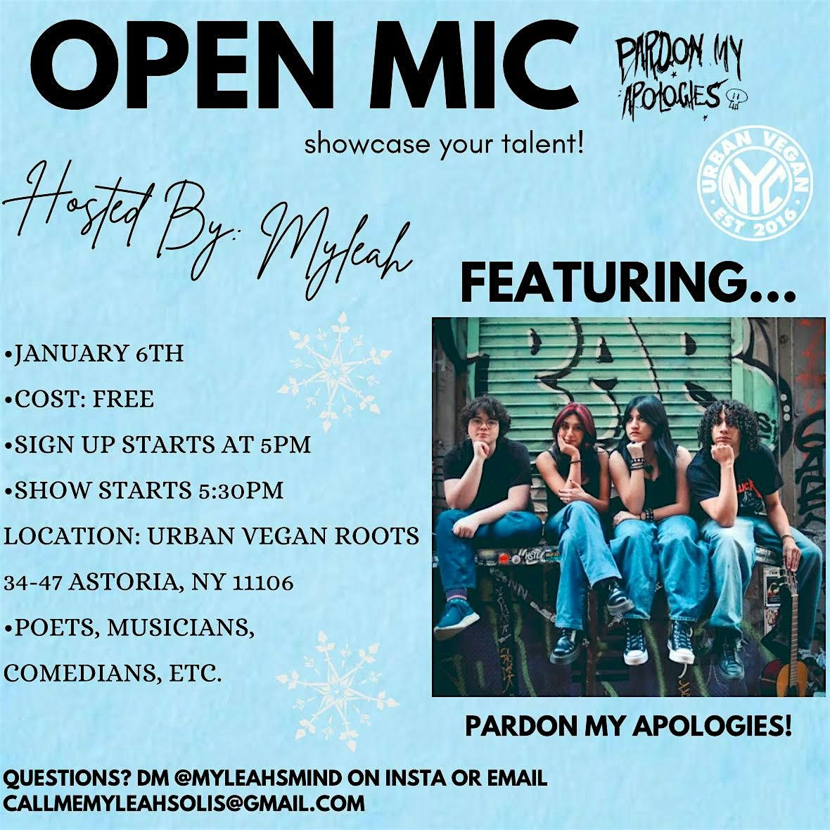 Open Mic and Showcase