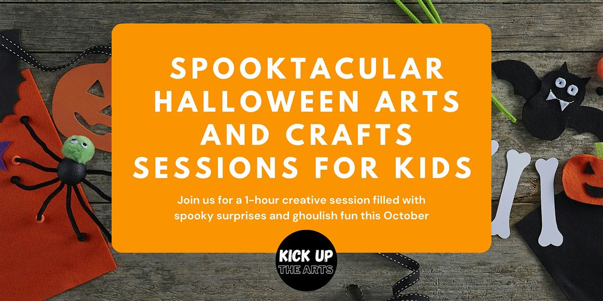 Spooktacular Halloween arts and crafts sessions for kids