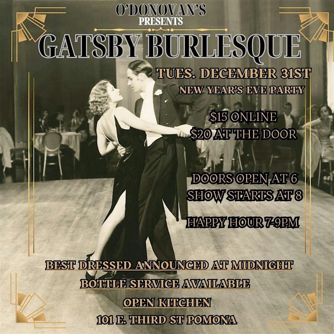 Gatsby Burlesque: A New Year's Eve Party