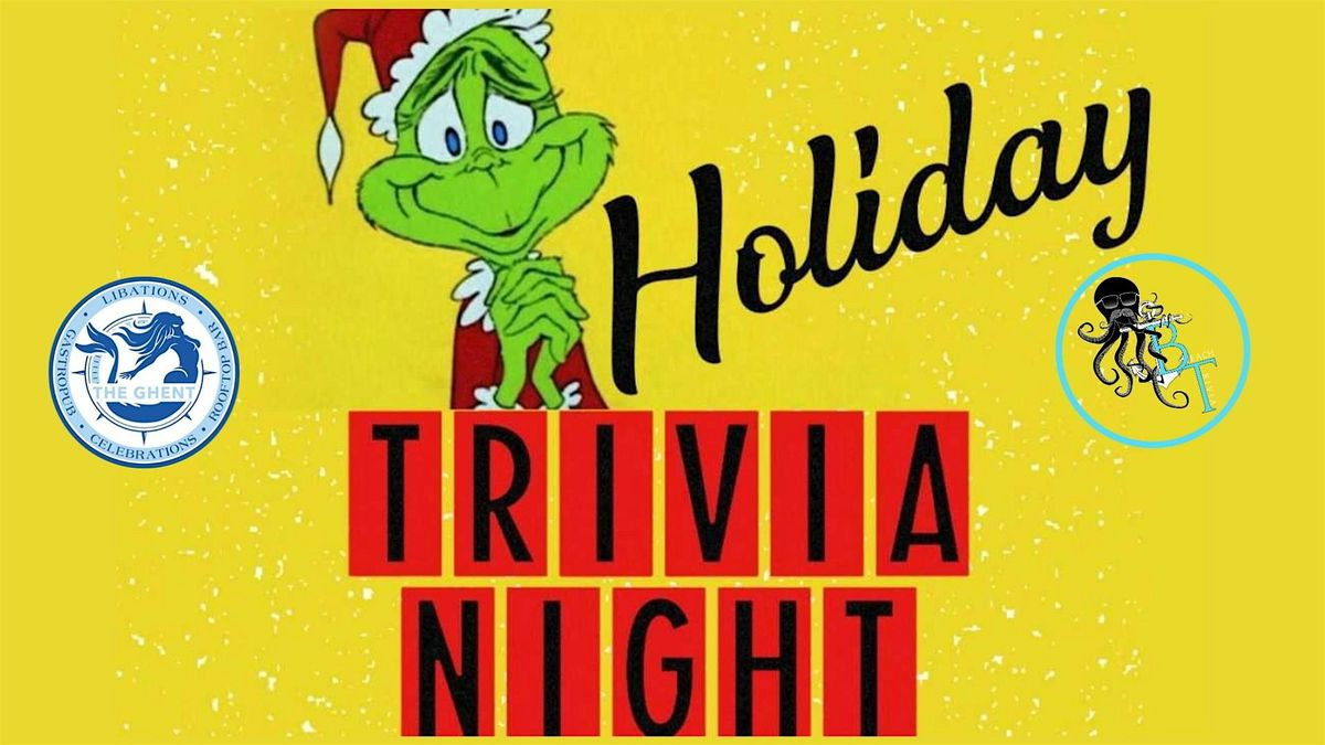 Holiday Themed Trivia Night & Ugly Sweater Contest!