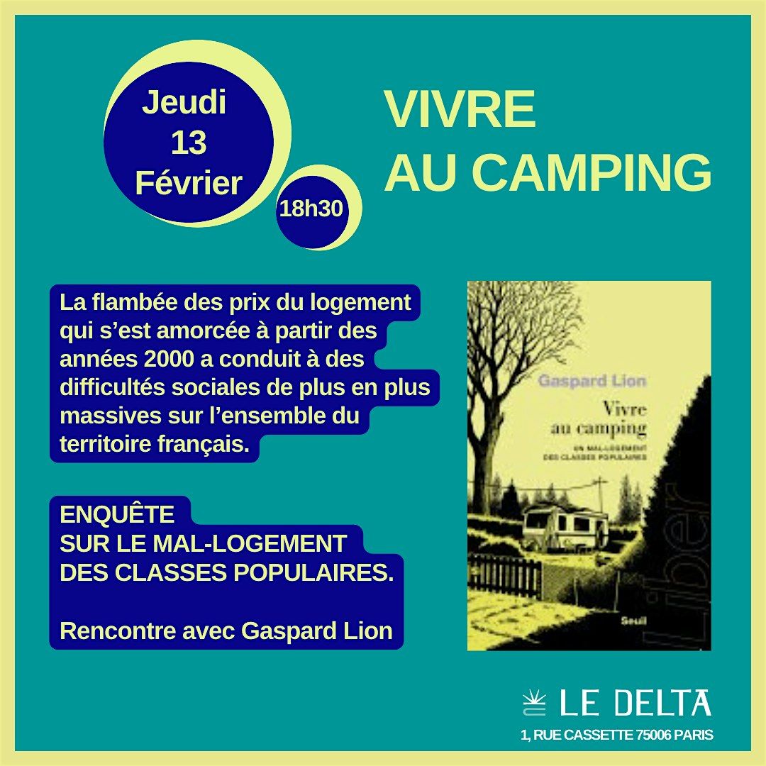 Vivre au camping - Rencontre avec Gaspard Lion, sociologue