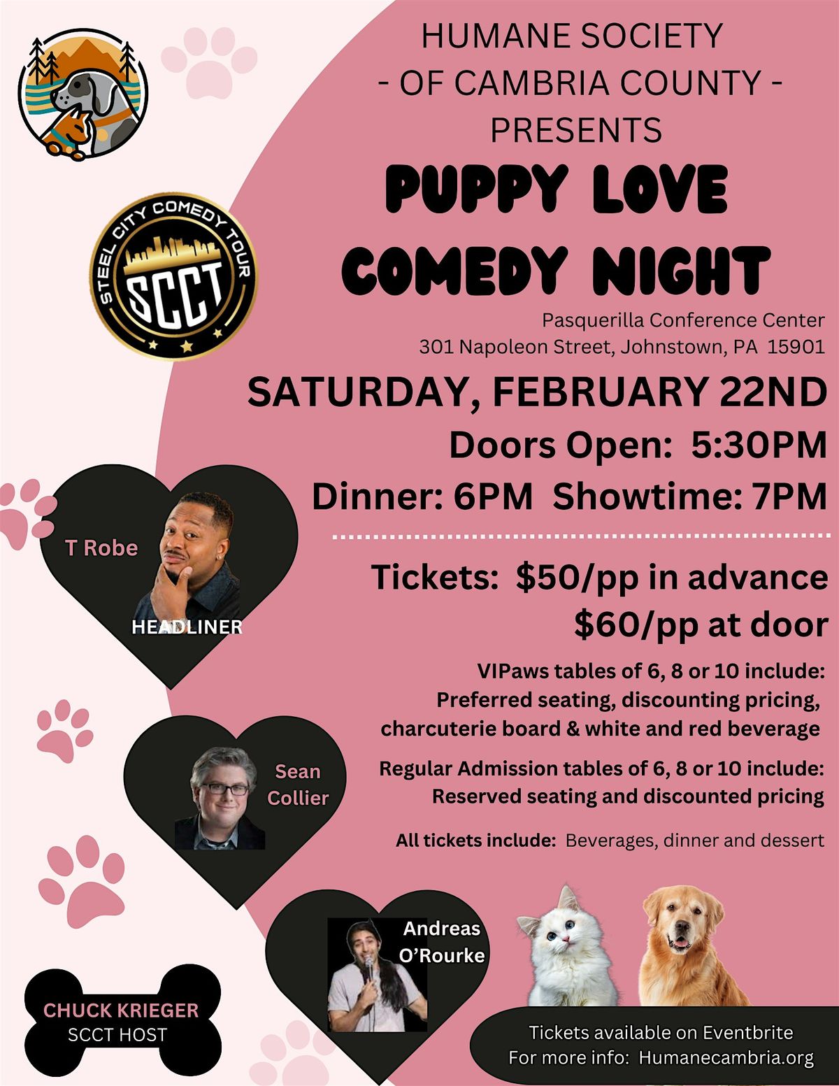 Puppy Love Comedy Night