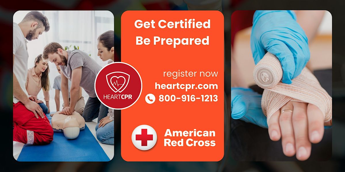 Adult and Pediatric First Aid\/CPR\/AED Class - Red Cross - Anaheim, CA