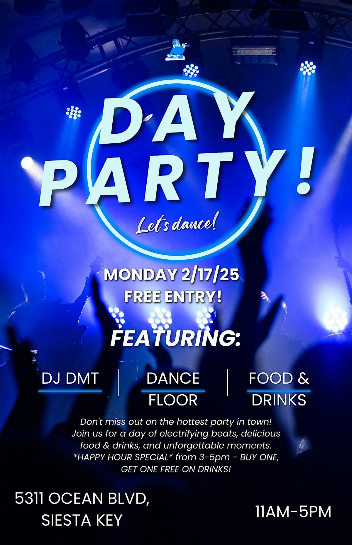 DAY PARTY with DJ DMT