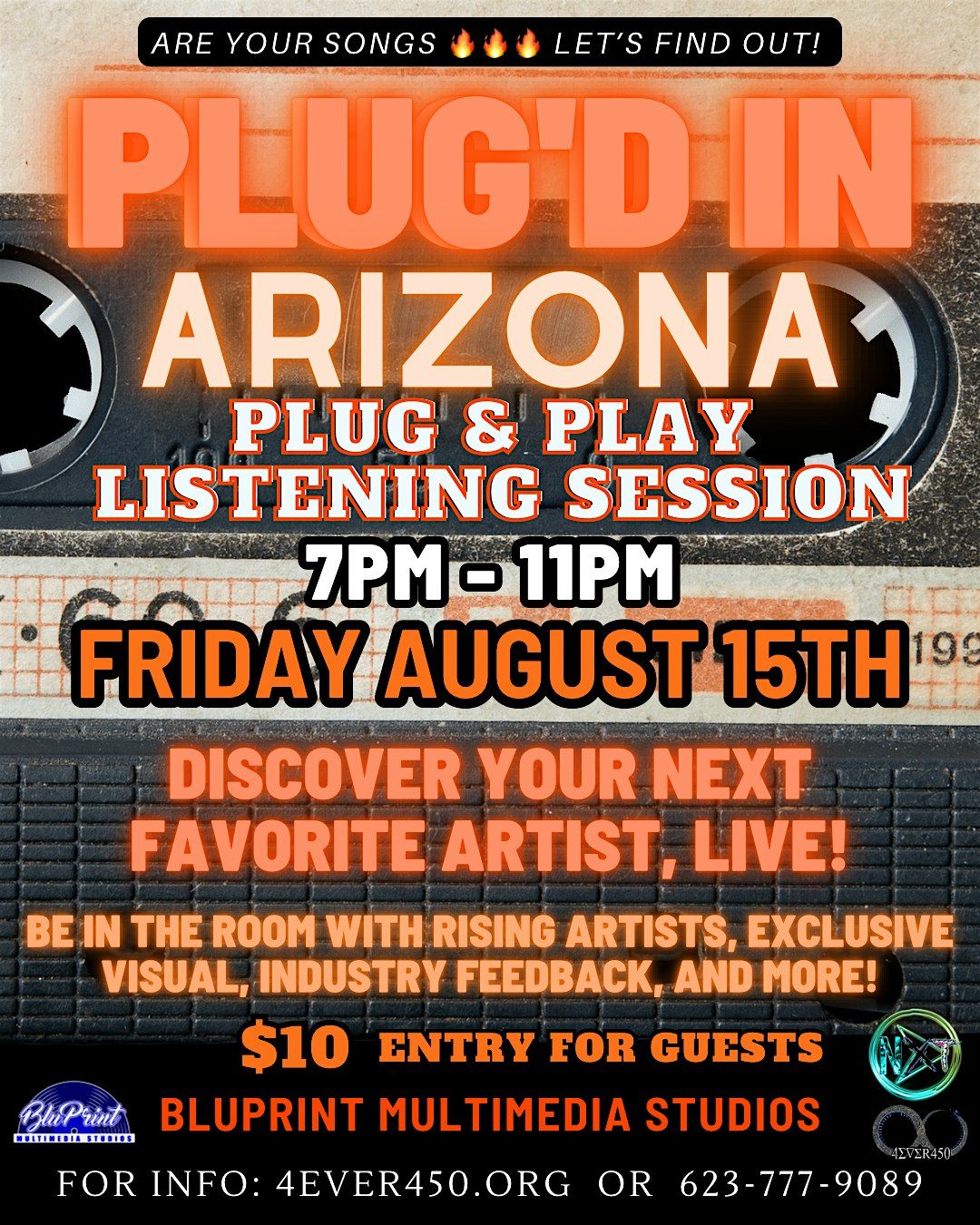 PLUG'D iN AZ Aux N Play Listening Session