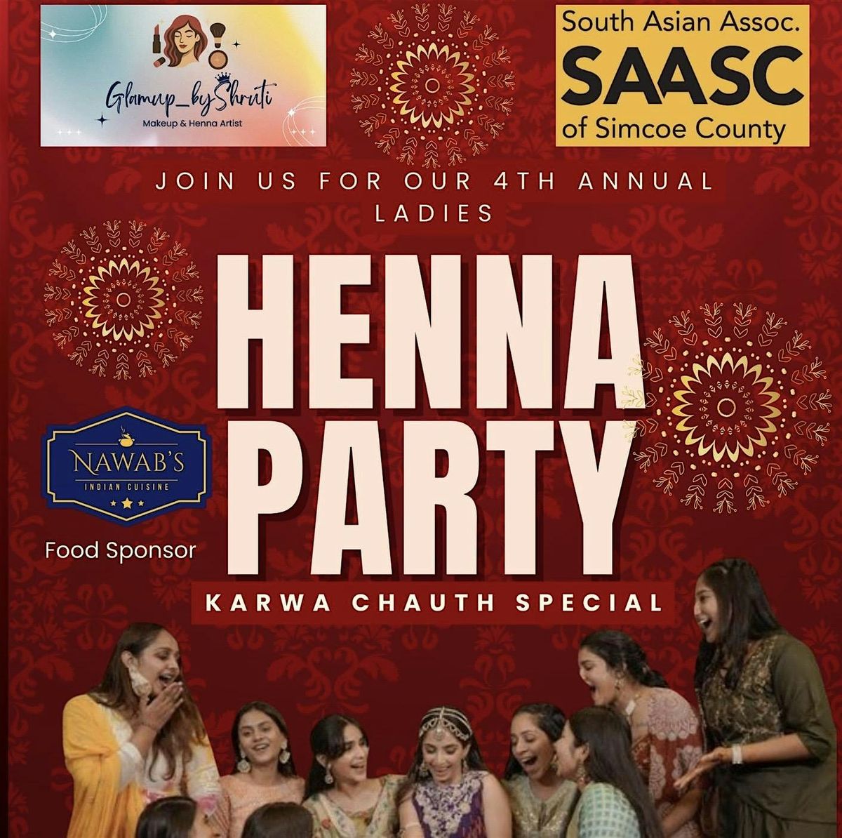 Fourth Annual Karwa Chauth Henna Party & Bazaar!**