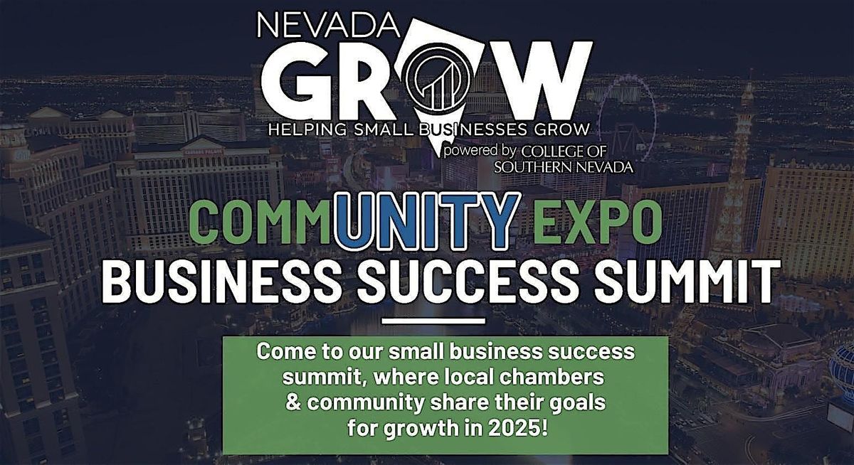 NV Grow CommUNITY Small Business Expo