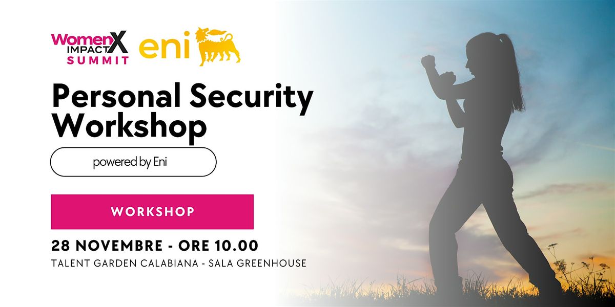 Personal Security workshop
