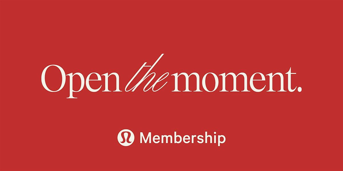 lululemon Members\u2019 Holiday Shop at Rush St