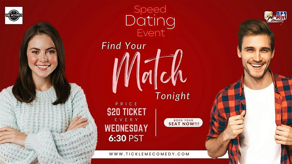 Swipe Right Speed Dating Event and Comedy Show