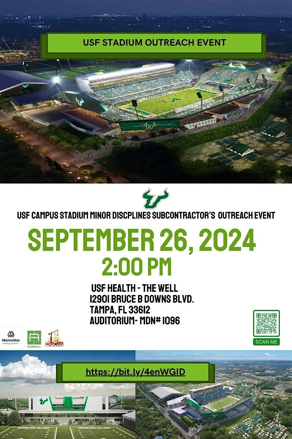 USF Stadium Minor Discipline Subcontractor's Outreach Event