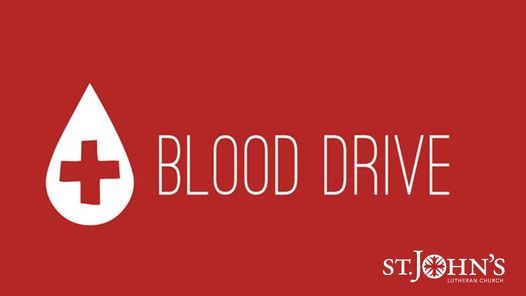 Red Cross Blood Drive at St. John's