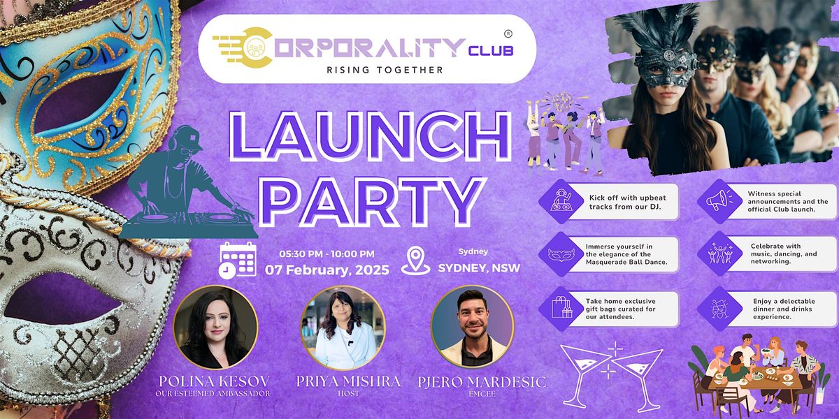 Corporality Club Launch Party