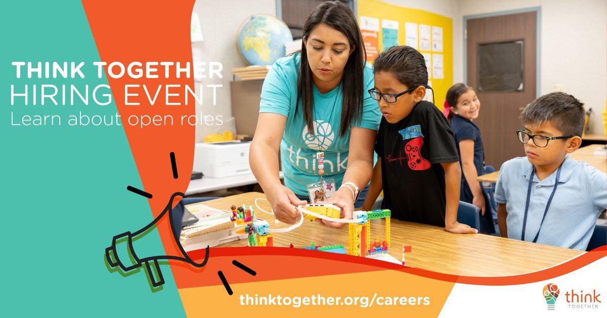 Hiring Event for Think Together-Tutors Wanted