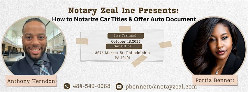 How to Notarize Car Titles & Offer Auto Document Services