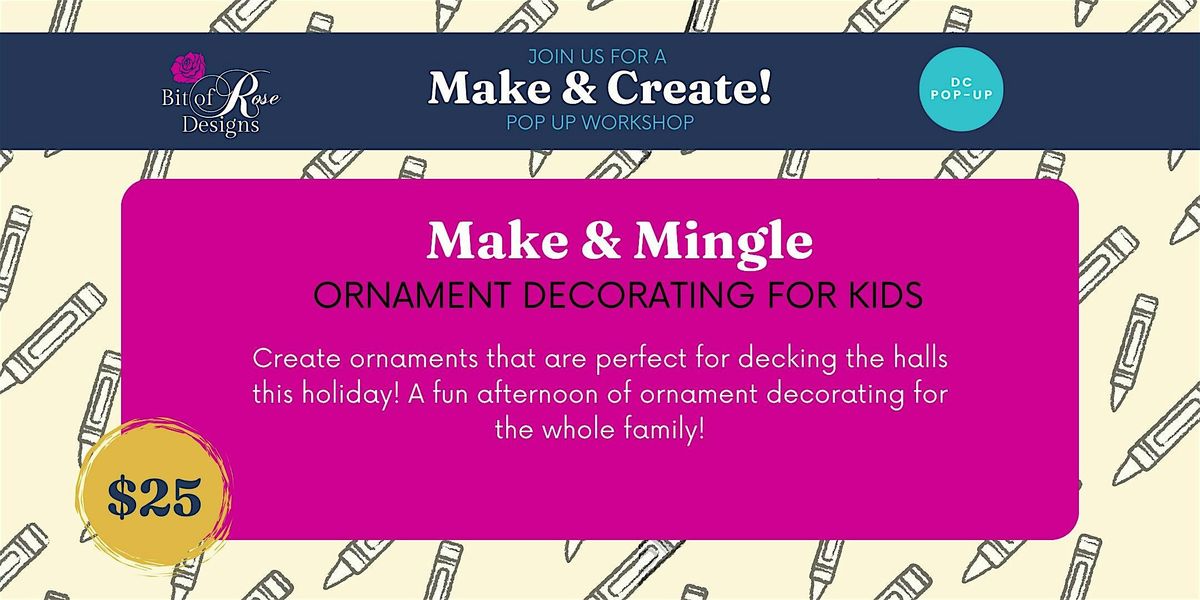 Ornament Decorating for Kids